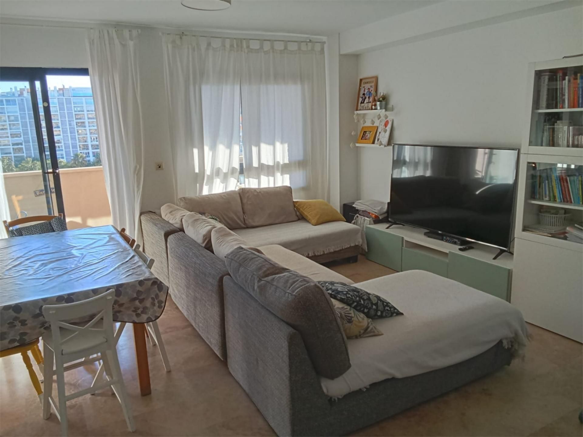 Living room of Flat for sale in Alicante / Alacant  with Terrace, Storage room and Swimming Pool