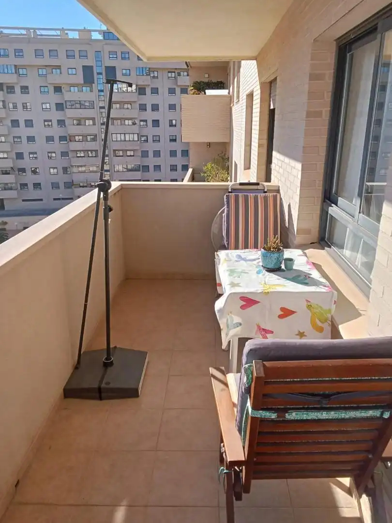 Wohnung zum Verkauf in Carrer Trident, 23, Cabo de las Huertas Terrasse von Wohnung zum Verkauf in Alicante / Alacant mit Terrasse, Abstellraum und Schwimmbad