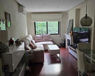 Living room of Flat to rent in Málaga Capital  with Air Conditioner, Parquet flooring and Oven