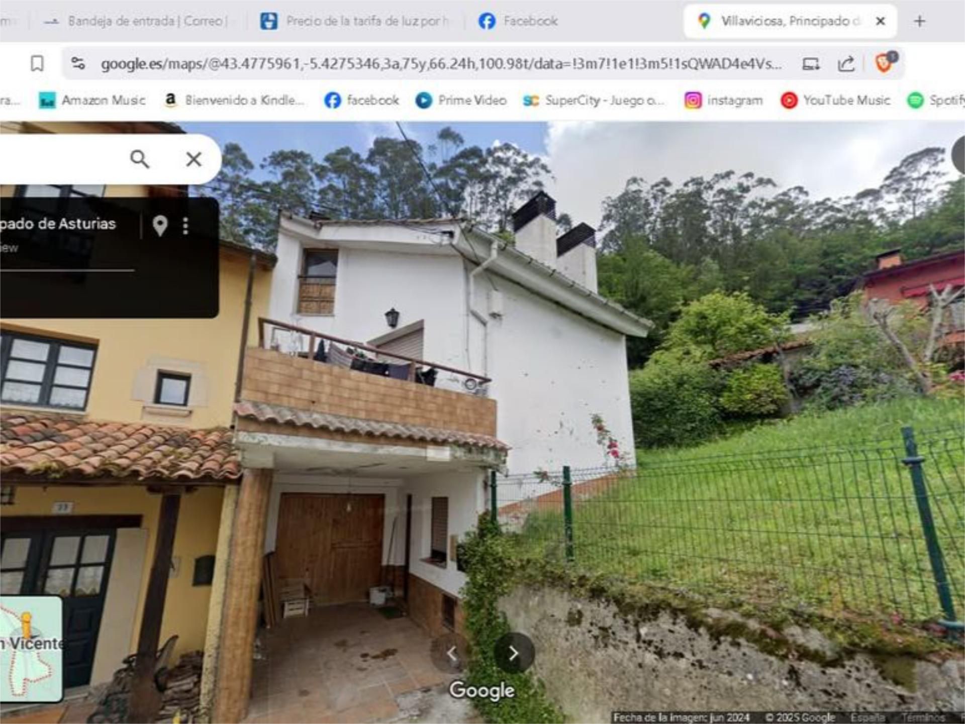Vista exterior de Casa adosada en venda en Villaviciosa amb Calefacció, Jardí privat i Terrassa