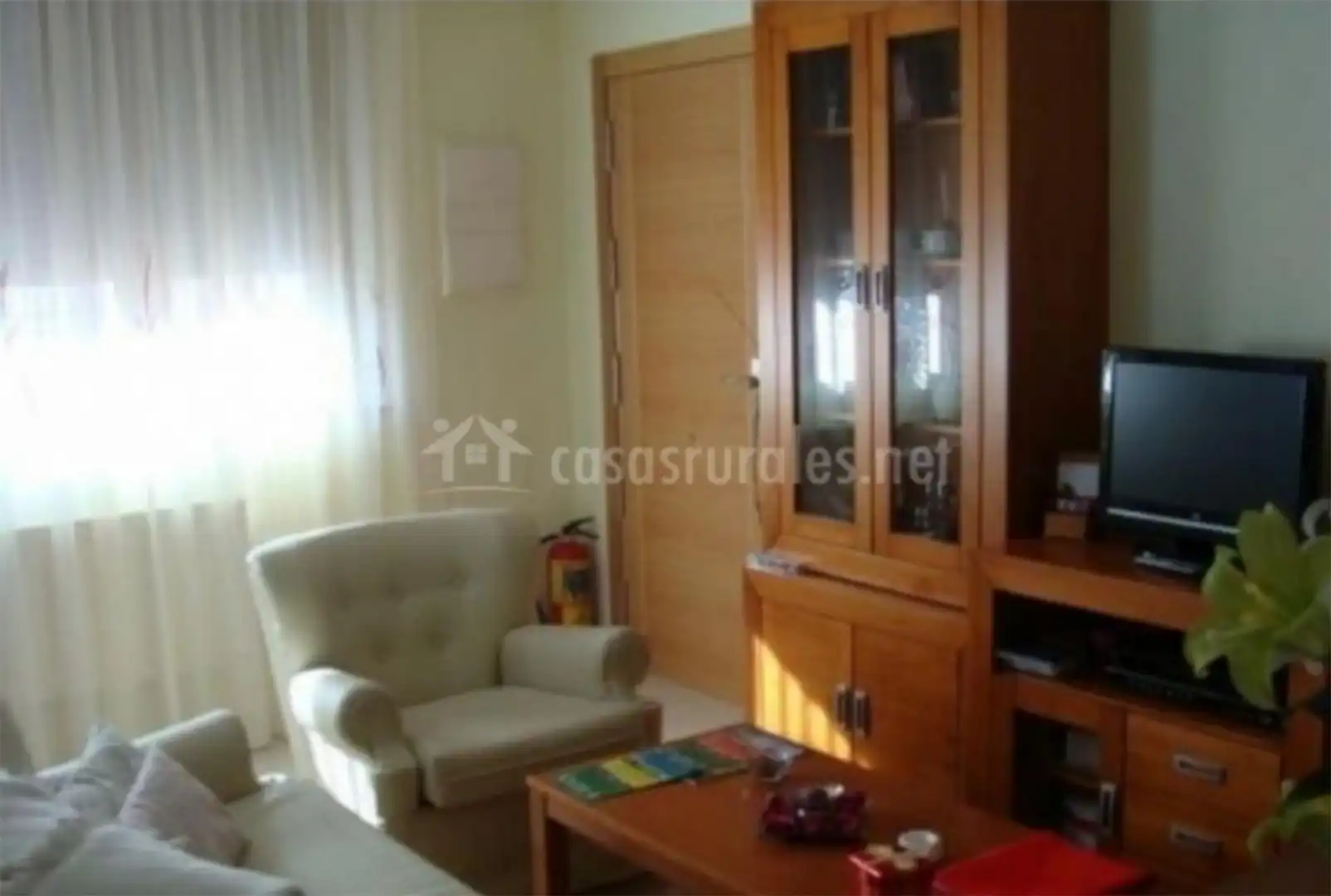 Apartament en venda a Calle Plaza, 15, Pradosegar Sala d'estar de Apartament en venda en Pradosegar amb Balcó