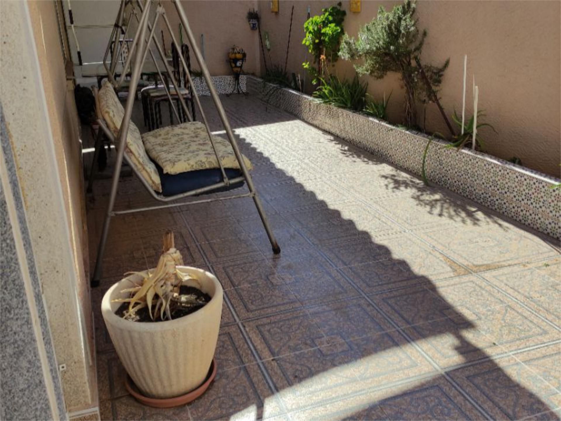 Terrace of Single-family semi-detached for sale in Torrevieja  with Air Conditioner, Private garden and Terrace