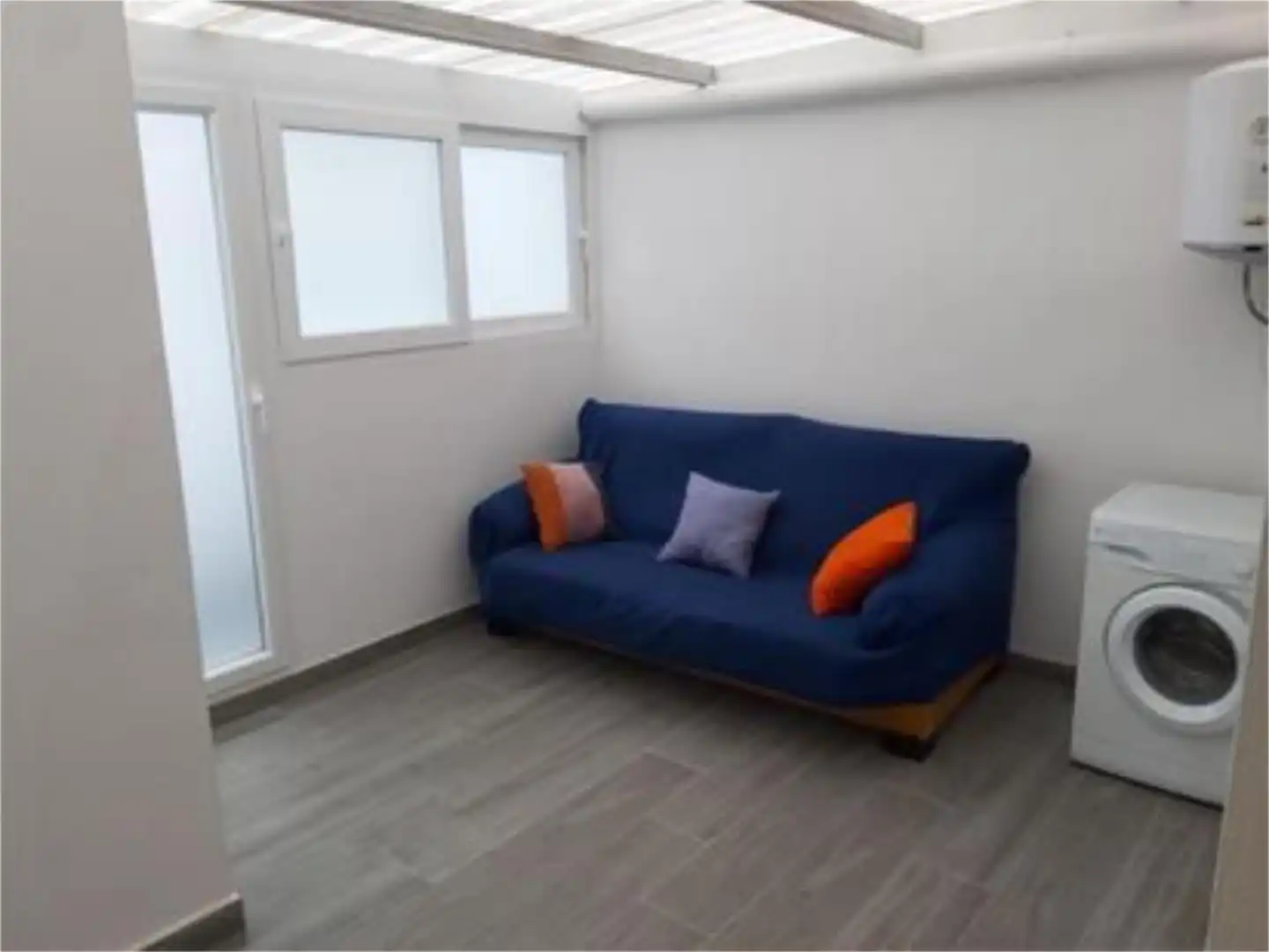 Wohnzimmer von Wohnung zur untervermieten in Alcoy / Alcoi mit Terrasse, Möbliert und Balkon