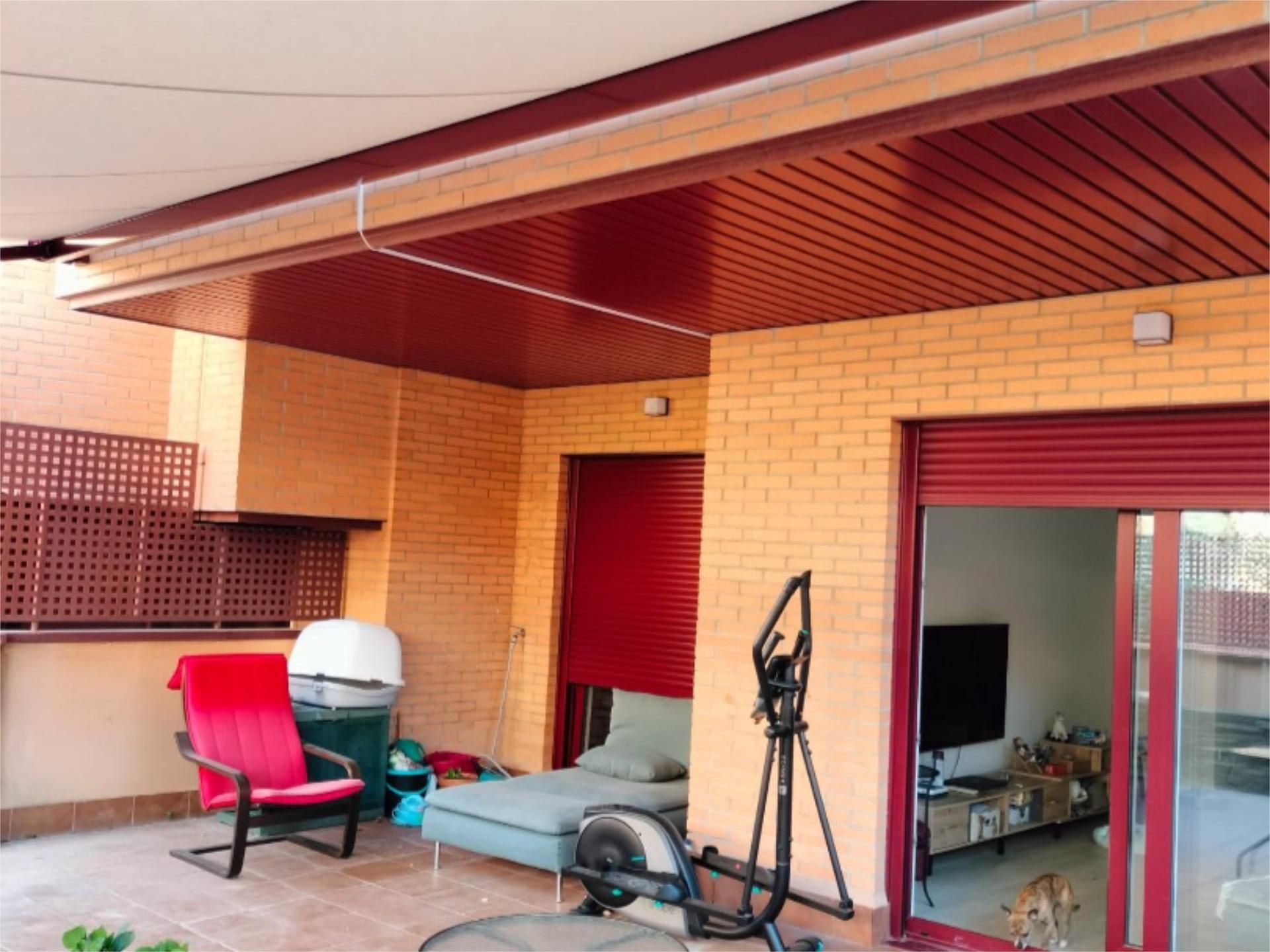 Terrassa de Pis en venda en Las Rozas de Madrid amb Aire condicionat, Jardí privat i Parquet