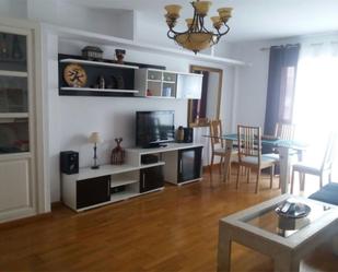 Living room of Flat to rent in  Palma de Mallorca  with Air Conditioner, Parquet flooring and Furnished