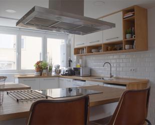 Kitchen of Flat to rent in  Madrid Capital  with Air Conditioner