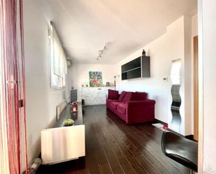 Living room of Attic to rent in  Madrid Capital  with Air Conditioner, Heating and Private garden