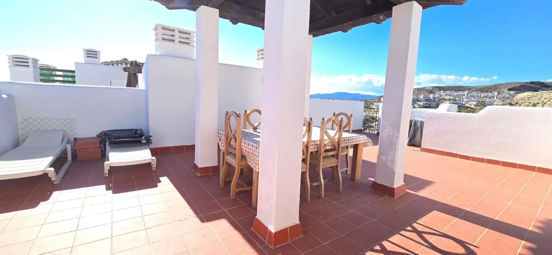 Terrasse von Dachboden zum Verkauf in Vera mit Terrasse und Schwimmbad