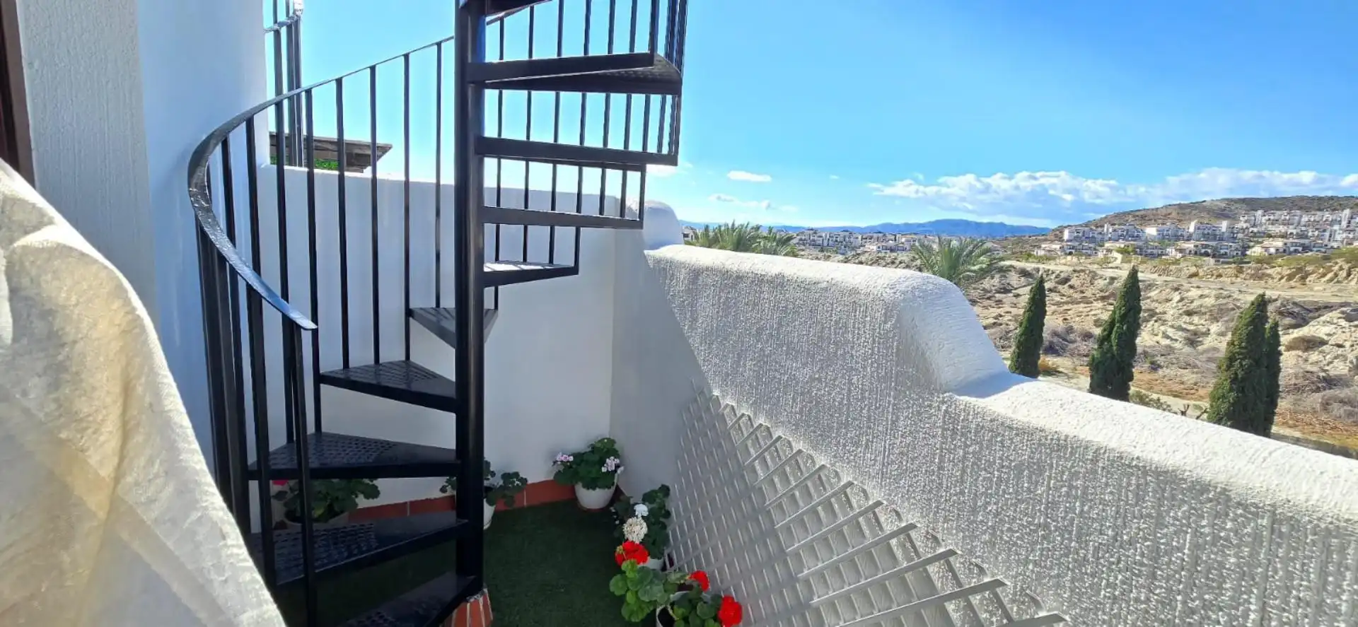 Außenansicht von Dachboden zum Verkauf in Vera mit Terrasse und Schwimmbad