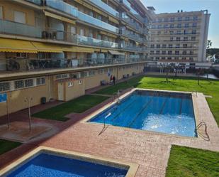 Swimming pool of Flat to rent in Santa Susanna  with Air Conditioner, Heating and Parquet flooring