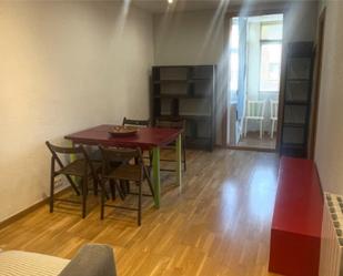 Dining room of Flat to rent in  Barcelona Capital  with Heating, Parquet flooring and Furnished