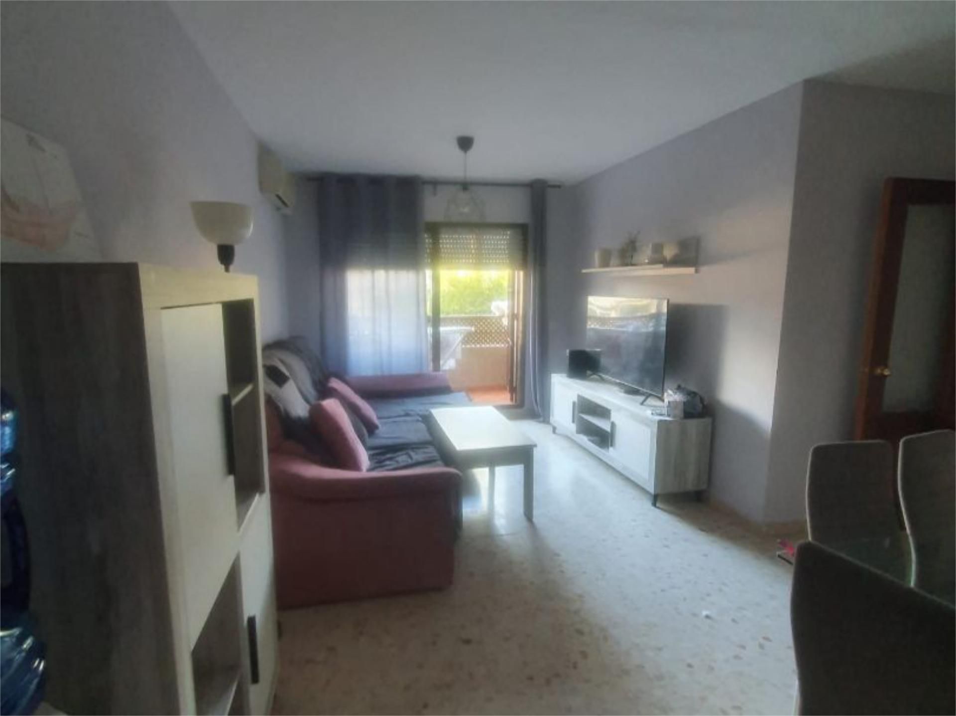 Living room of Flat to rent in Jerez de la Frontera  with Air Conditioner, Terrace and Furnished