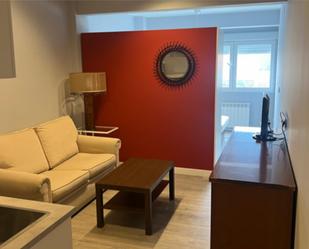 Sala d'estar de Apartament de lloguer en Palencia Capital amb Calefacció, Parquet i Moblat