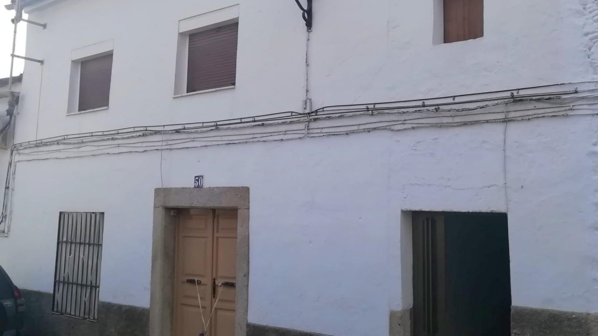 Vista exterior de Casa o xalet en venda en Alcuéscar