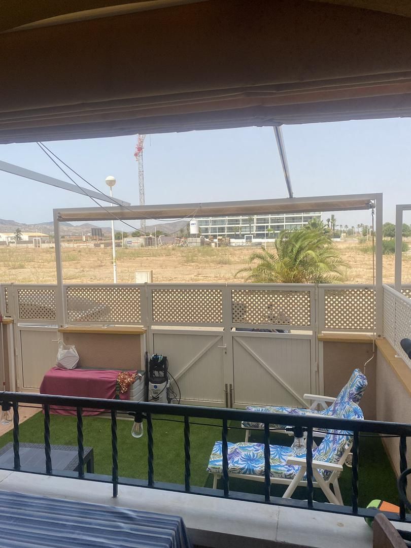 Terrace of Apartment to rent in Cartagena  with Heating, Terrace and Swimming Pool