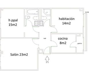 Flat to rent in Calle de Lille, 7, Delicias