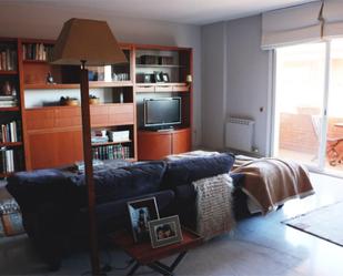 Living room of Flat for sale in Sant Joan Despí  with Heating, Parquet flooring and Terrace