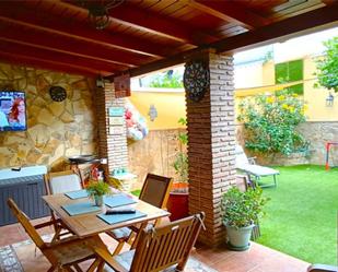 Garden of Single-family semi-detached for sale in Málaga Capital  with Air Conditioner, Terrace and Swimming Pool