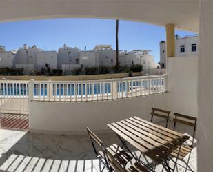 Terrace of Flat to rent in Adeje  with Terrace, Swimming Pool and Furnished