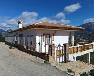 Exterior view of House or chalet for sale in Viñuela  with Air Conditioner, Terrace and Swimming Pool