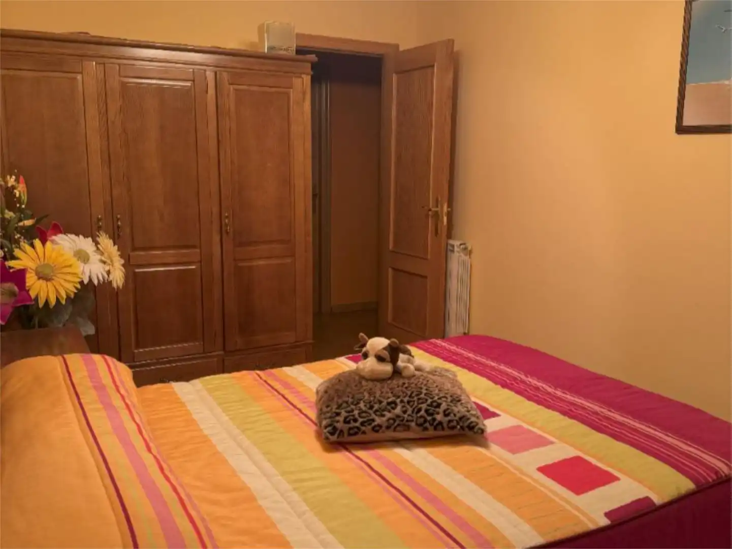 Piso en venta en Avenida Constitución, 94, Cacabelos Habitación de Piso en venta en Cacabelos con Calefacción, Parquet y Trastero