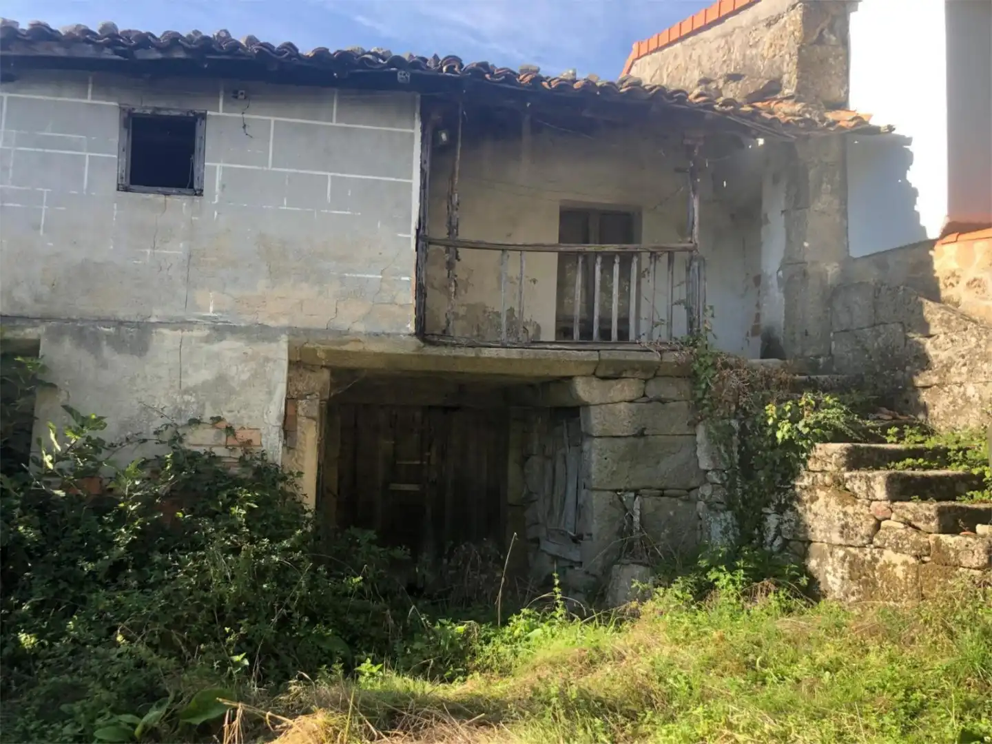 Vista exterior de Finca rústica en venda en Baños de Molgas amb Terrassa i Balcó