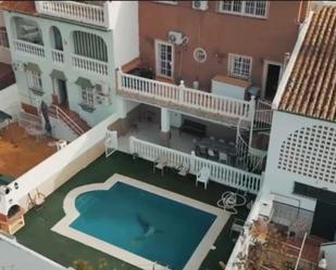 Swimming pool of Single-family semi-detached to rent in Málaga Capital  with Air Conditioner, Terrace and Swimming Pool