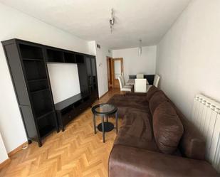 Living room of Flat to rent in  Madrid Capital  with Air Conditioner, Heating and Private garden