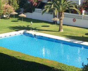 Swimming pool of Apartment to rent in Mijas  with Air Conditioner, Private garden and Terrace