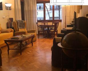 Living room of Flat for sale in  Zaragoza Capital  with Terrace and Balcony