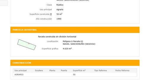 Grundstücke zum Verkauf in Calle Calvo Sotelo, 45-43, Sanchonuño, Segovia - Bild 4 Foto 4 von Grundstücke zum Verkauf in Calle Calvo Sotelo, 45-43, Sanchonuño, Segovia