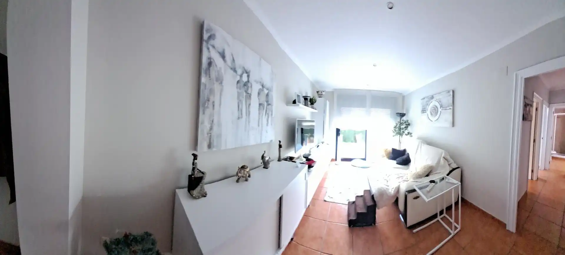 Living room of Flat for sale in Pineda de Mar  with Air Conditioner, Heating and Terrace