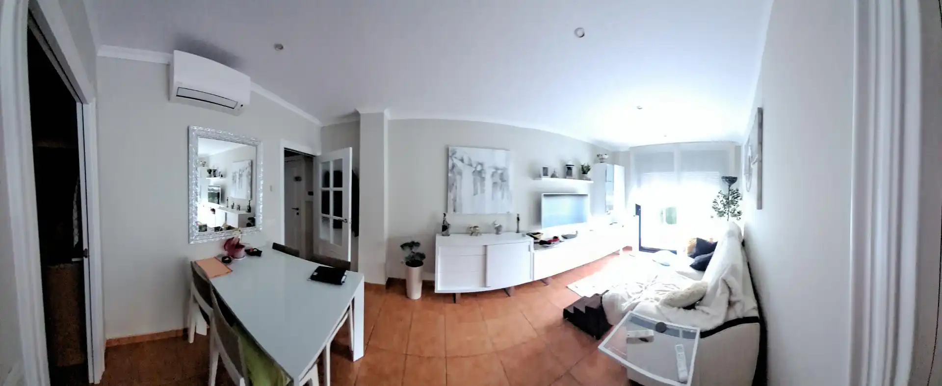 Living room of Flat for sale in Pineda de Mar  with Air Conditioner, Heating and Terrace