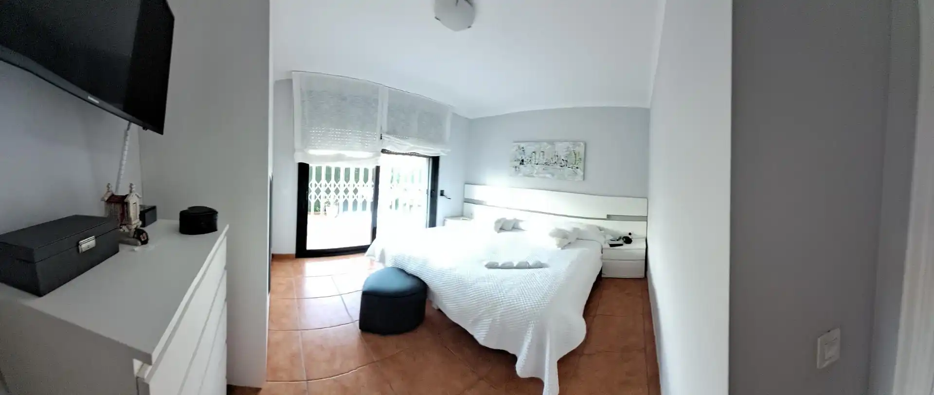Bedroom of Flat for sale in Pineda de Mar  with Air Conditioner, Heating and Terrace