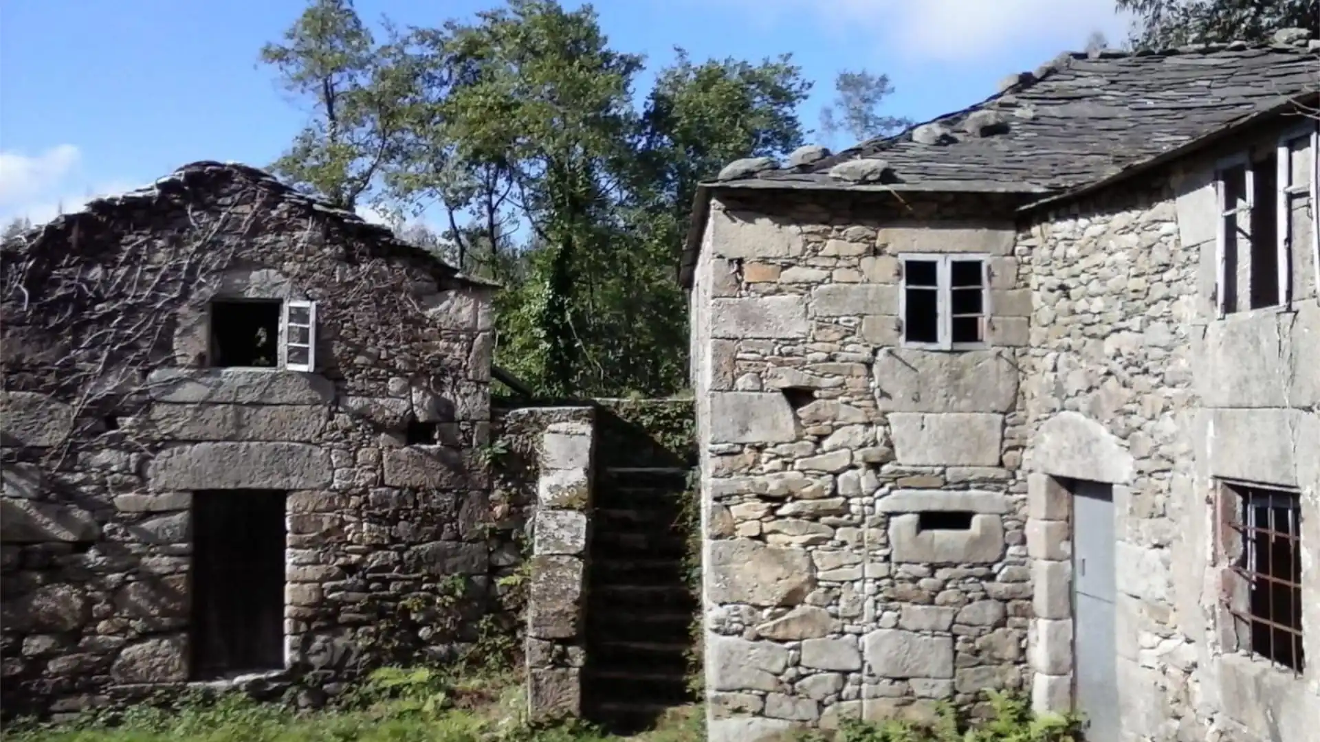 Vista exterior de Casa adosada en venta en Viveiro con Jardín privado