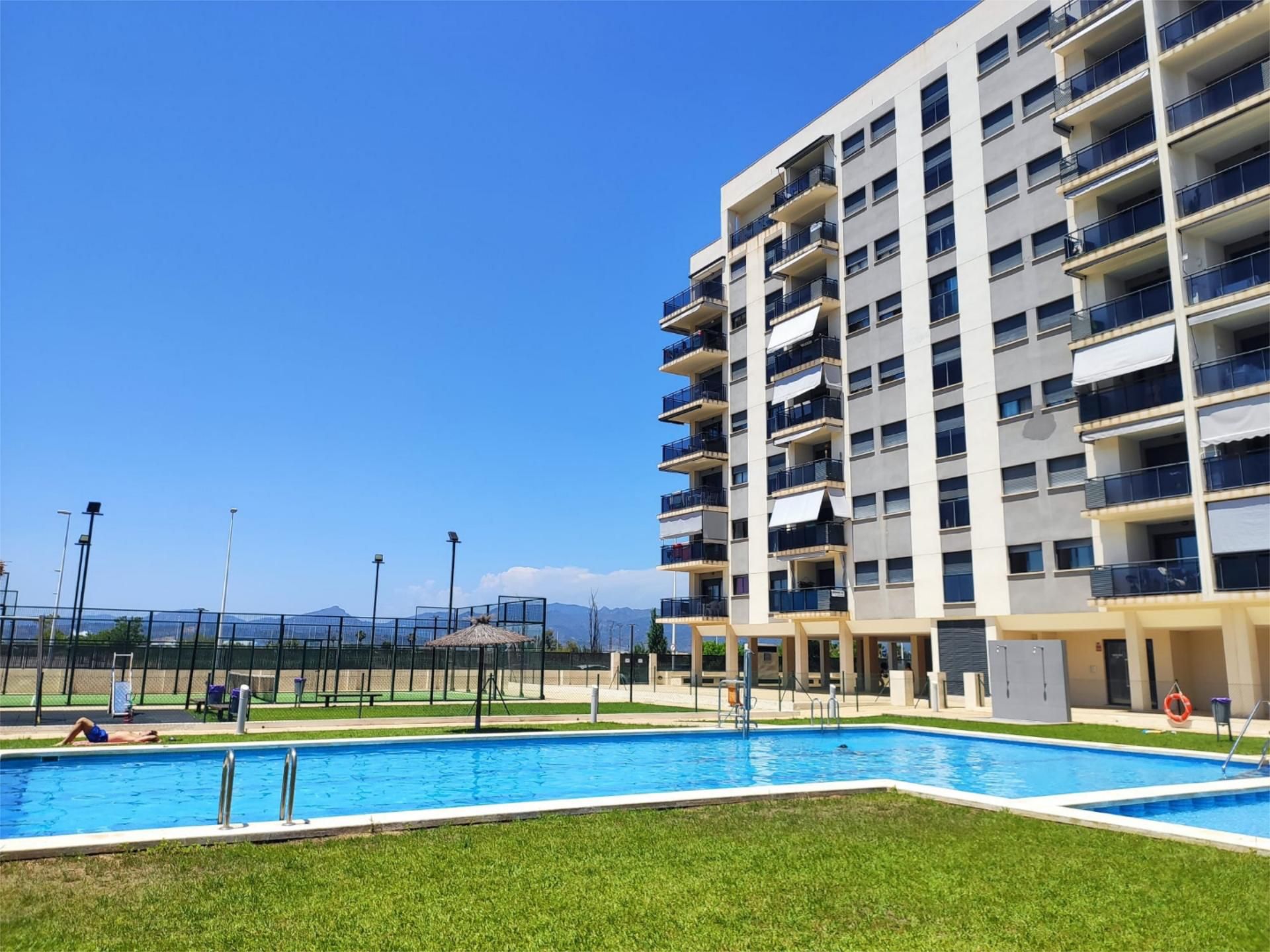 Swimming pool of Apartment to rent in Moncofa  with Air Conditioner, Terrace and Swimming Pool