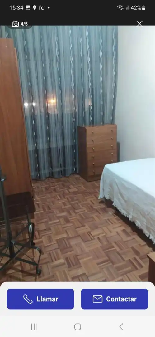 Bedroom of Flat for share in Alcorcón  with Heating, Parquet flooring and Terrace