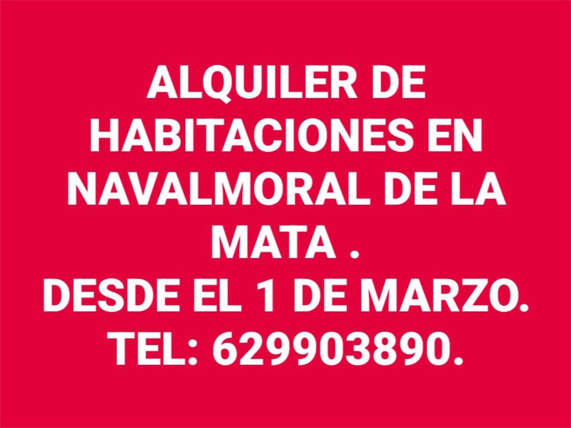 Exterior view of Flat to rent in Navalmoral de la Mata  with Heating, Terrace and Furnished