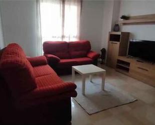 Living room of Flat to rent in Roquetas de Mar  with Heating and Furnished