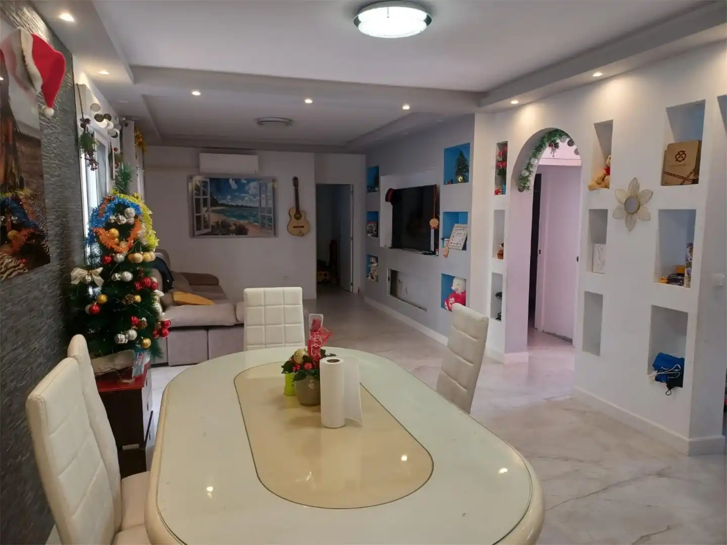 Flat for sale in Calle Fernández Moratín, 15, Santa Ana Dining room of Flat for sale in Cartagena with Private garden, Storage room and Furnished