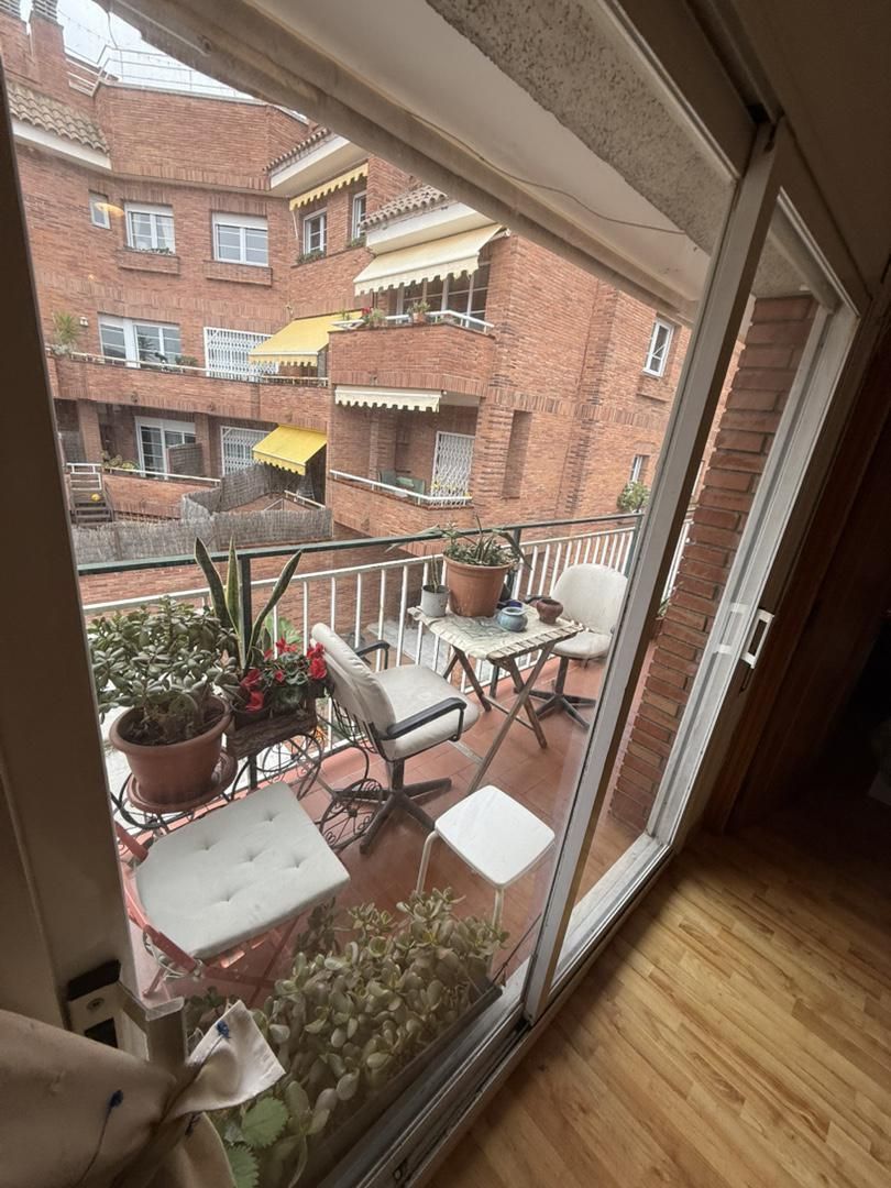 Balcony of Flat for sale in  Barcelona Capital  with Air Conditioner