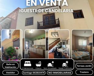 Exterior view of Single-family semi-detached for sale in Candelaria  with Terrace and Balcony