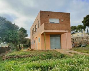 Außenansicht von Haus oder Chalet miete in Castellnou de Bages mit Klimaanlage, Heizung und Privatgarten