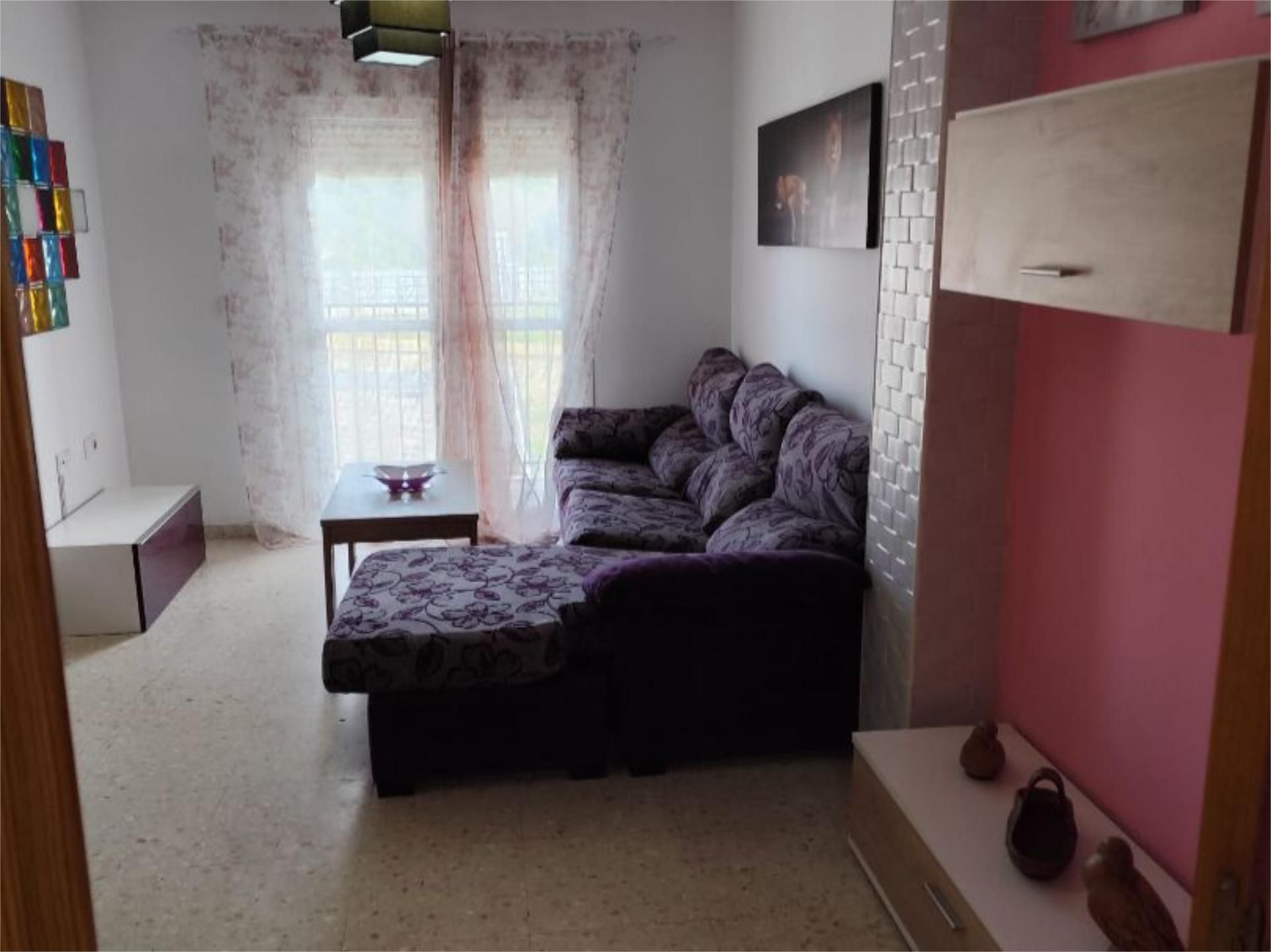 Sala d'estar de Pis en venda en San Roque amb Terrassa, Moblat i Aparcament comunitari