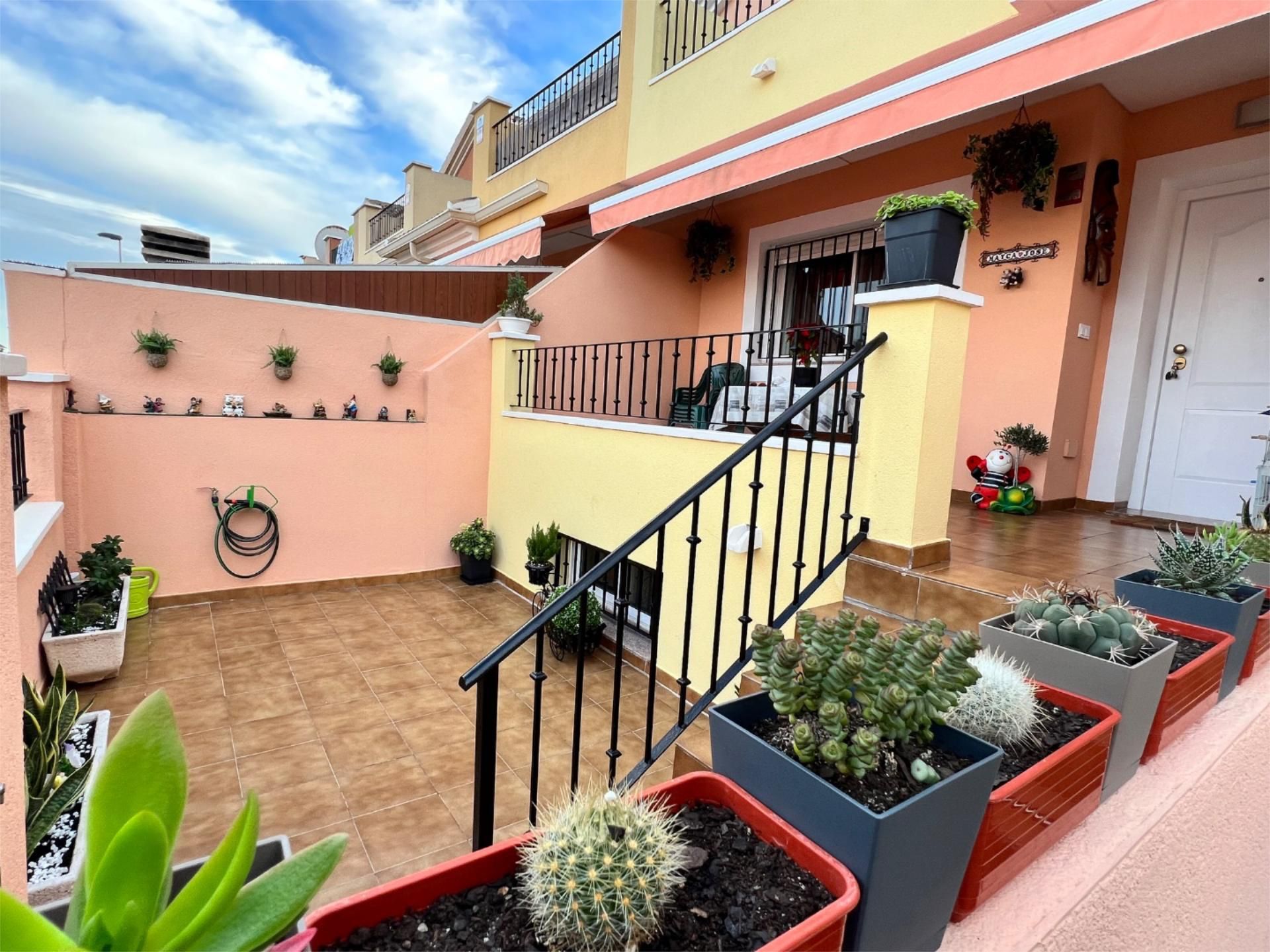 Jardí de Dúplex per a compartir en San Javier