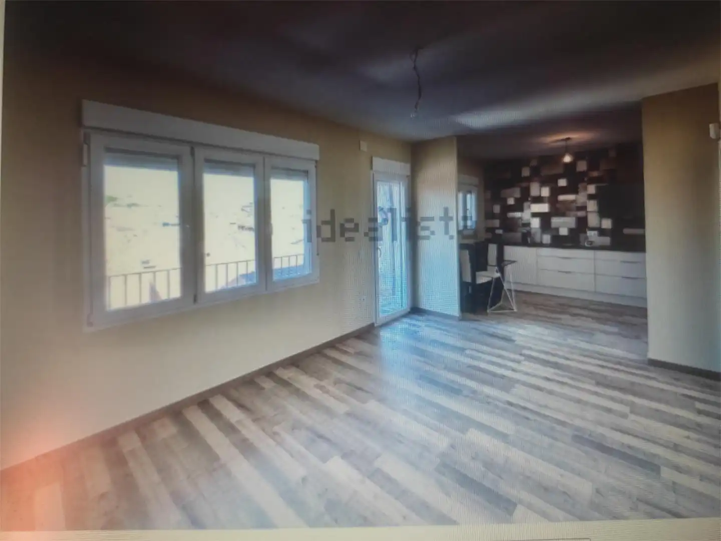 Sala de estar de Piso en venta en Almacelles con Calefacción, Parquet y Terraza