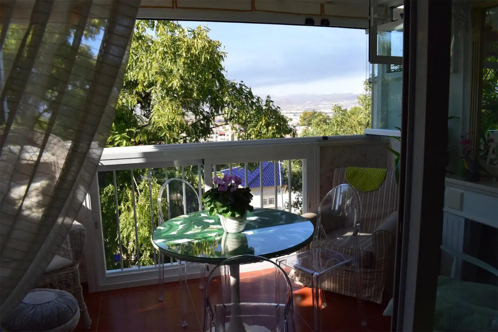 Pis en venda a Calle Mercedes Formica, 8, Cortijo de Maza - Finca Monsalvez - El Olivar Terrassa de Pis en venda en Málaga amb Aire condicionat, Calefacció i Terrassa