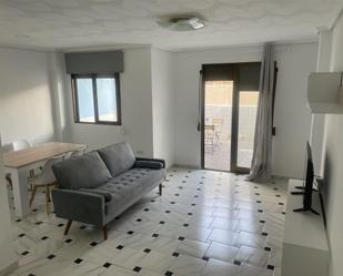 Living room of Flat to rent in  Valencia Capital  with Terrace, Furnished and Oven