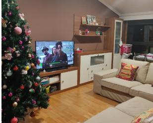 Living room of Flat for sale in Allariz  with Heating, Parquet flooring and Storage room