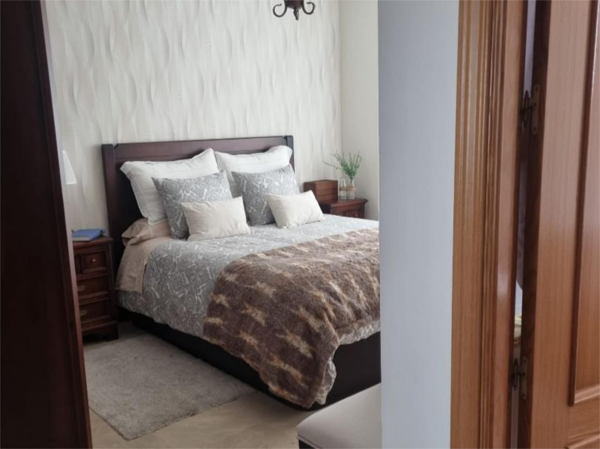 Bedroom of Flat for sale in Almendralejo  with Air Conditioner, Heating and Storage room